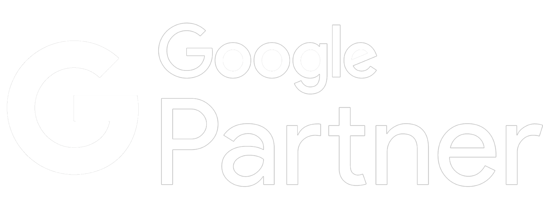 Google Partner White Logo