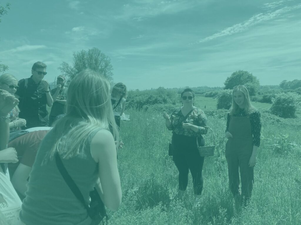 Teal apprentice challenge foraging at shotley