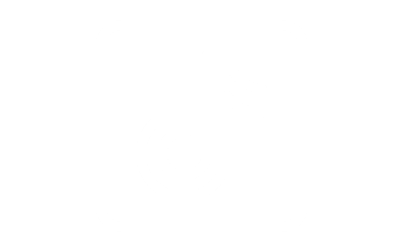 Tiktok icon white logo 800x500px