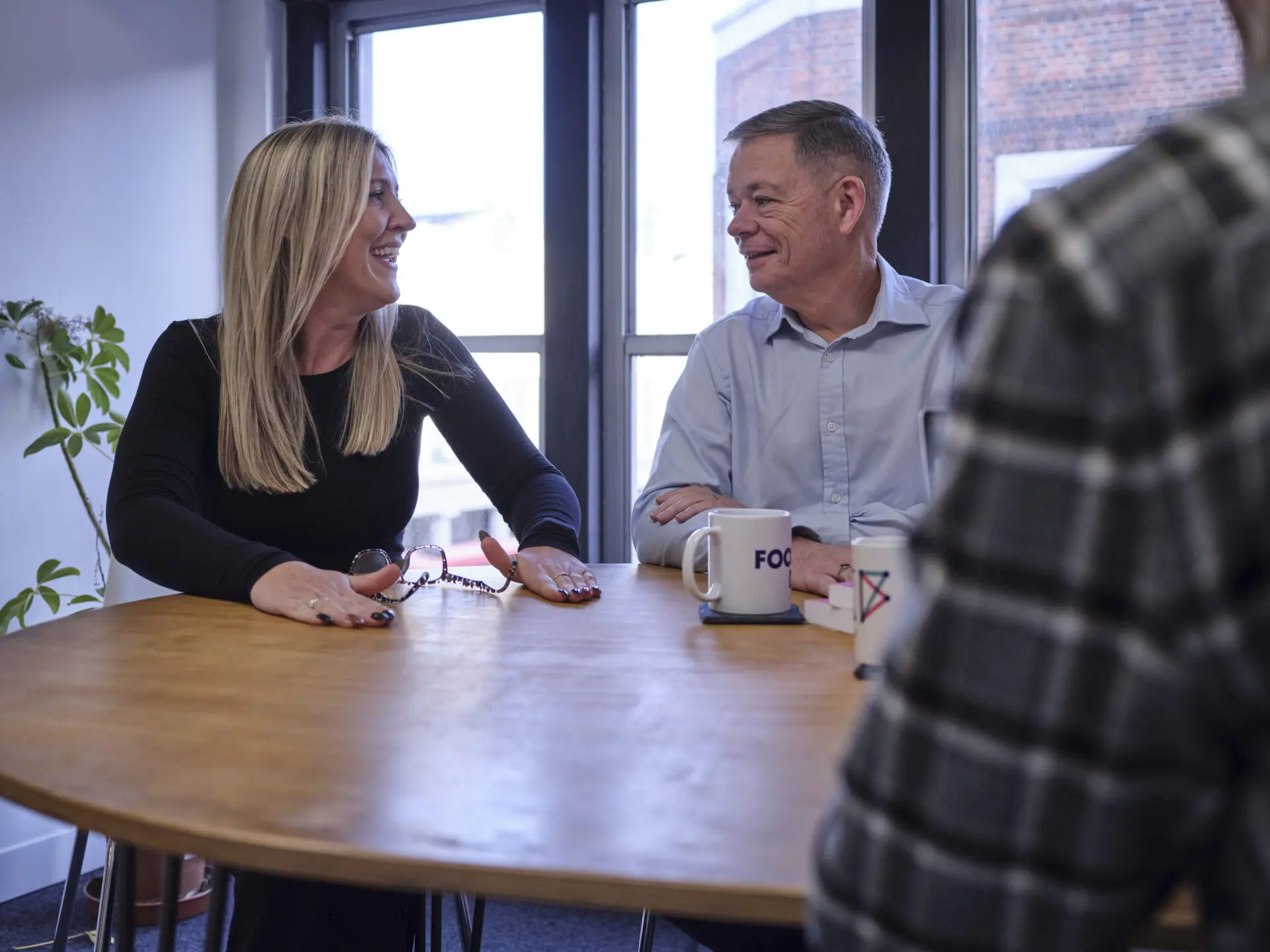 Full colour office shot meeting room 2 Sarah and Dave